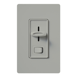 Lutron SCL-153P-GR Skylark 600W Incandescent, 150W CFL or LED Single Pole / 3-Way Dimmer in Gray