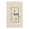 Lutron SCL-153P-LA Skylark 600W Incandescent, 150W CFL or LED Single Pole / 3-Way Dimmer in Light Almond