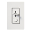 Lutron SCL-153P-WH Skylark 600W Incandescent, 150W CFL or LED Single Pole / 3-Way Dimmer in White