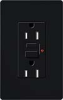Lutron SCR-15-GFTR-MN Claro Satin Tamper Resistant 15A GFCI Receptacle in Midnight (Replaced by SCR-15-GFST-MN)