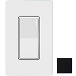 Lutron Sunnata ST-6ANS-BL 6 A Light, 1/10 HP 3 A Motor Neutral Wire Electronic Switch in Black