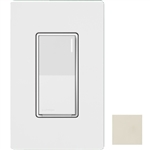 Lutron Sunnata ST-6ANS-LA 6 A Light, 1/10 HP 3 A Motor Neutral Wire Electronic Switch in Light Almond