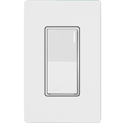 Lutron Sunnata ST-6ANS-WH 6 A Light, 1/10 HP 3 A Motor Neutral Wire Electronic Switch in White