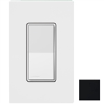 Lutron Sunnata ST-AS-BL 120V Accessory Switch for STCL-153M in Black