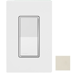 Lutron Sunnata ST-AS-LA 120V Accessory Switch for STCL-153M in Light Almond