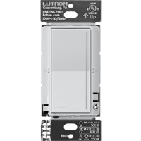 Lutron ST-PRO-N-MI 250W LED/CFL or 500W Incandescent/Halogen/ELV or 400VA MLV Phase Selectable, Neutral Dimmer in Mist