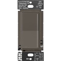 Lutron ST-PRO-N-TF 250W LED/CFL or 500W Incandescent/Halogen/ELV or 400VA MLV Phase Selectable, Neutral Dimmer in Truffle