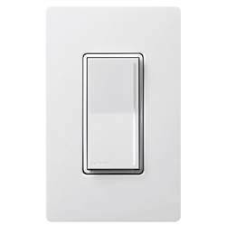 Lutron Sunnata ST-PRO-N-WH 250W LED/CFL or 500W Incandescent/Halogen/ELV or 400VA MLV Phase Selectable, Neutral Dimmer in White