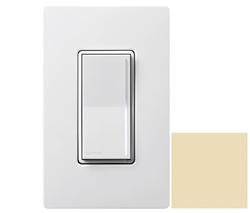 Lutron Sunnata STCL-153M-IV 150W Dimmable LED/CFL or 600W Incandescent/Halogen Multi Location Touch LED Dimmer with On/Off Paddle Switch in Ivory