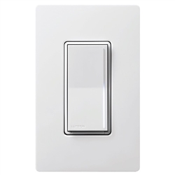 Lutron Sunnata STCL-153M-WH 150W Dimmable LED/CFL or 600W Incandescent/Halogen Multi Location Touch LED Dimmer with On/Off Paddle Switch in White