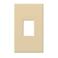 Lutron VWP-1-IV Vareo, 1-Gang Wallplate in Ivory, Matte Finish