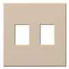 Lutron VWP-2-TP Vareo, 2-Gang Wallplate in Taupe, matte finish