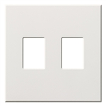 Lutron VWP-2-WH Vareo, 2-Gang Wallplate in White, matte finish