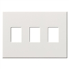 Lutron VWP-3-WH Vareo, 3-Gang Wallplate in White, matte finish