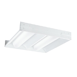 Metalux 22AC-LD5-23-UNV-L830-CD1-U 2'x2' LED Recessed Troffer, 2300 Lumen, 3000K, 0-10V Driver