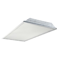 Metalux 22GR-LD5-50-F1-UNV-L840-CD1-U 2'x2' LED Recessed Troffer, 5000 Lumens, 4000K, 0-10V Driver