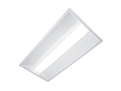 Metalux 24CZ-LD5-30-UNV-L835-CD1-U 2'x4' Cruze LED, Smooth Lens, 3000 Lumens, 120-277V, 3500K, 0-10V 1%-100% Dimming