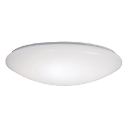 Metalux FM11WRCCR 14W LED Low Profile Round Flushmount, Field Selecctable CCT, 1100 Lumens