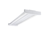 Metalux OHBL-72SE-MCL-UNV-L840-EL20W-CD-U 4' LED High Bay, 72000 Lumens, Standard Efficacy, Medium Clear Distribution, 120-277V, 80 CRI, 4000K, Emergency Battery Pack, 0-10V Dim