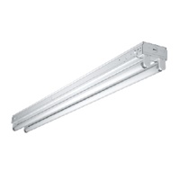 Metalux SSF-232-UNV-EB81-U 4' Standard Strip, 2 Lamp, Electronic Ballast, T8, Flip-up Sockets