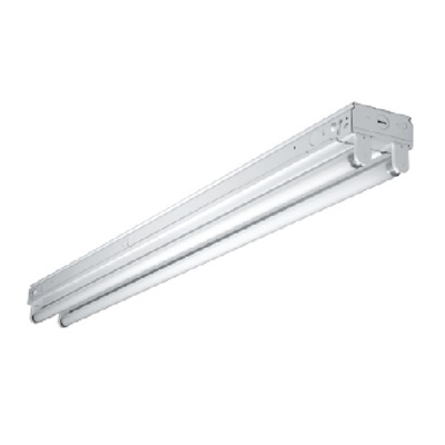 Metalux SSF-232-UNV-EB81-U 4' Standard Strip, 2 Lamp, Electronic Ballast, T8, Flip-up Sockets