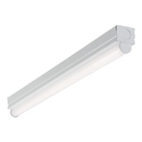 Metalux 2ST2L2040R 19.4W 2' LED Striplight, Double Lens, 120-277V, Non-Dimming, 4000K, 2298 Lumens