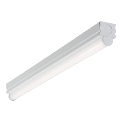 Metalux 4ST1L2040R 19.4W 4' LED Striplight, Single Lens, 120-277V, Non-Dimming, 4000K, 2298 Lumens