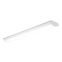 Metalux 4WPLD3240R 32W 4' Low Profile LED Utility Wraparound, 4000K, 3400 Lumens, 120V, Triac Dimming to 10%