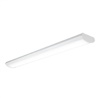 Metalux 4WPLD3130R9 37W 4' Low Profile LED Utility Wraparound, 3000K, 3210 Lumens, 120V, Triac Dimming to 10%