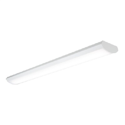 Metalux 4WPLD4040C 42W 4' Low Profile LED Utility Wraparound, 4000K, 4603 Lumens, 120-277V, 0-10V Dimming to 10%