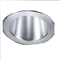Portolio 4LBN2H 4" LED Trim, Narrow Distribution, White Painted Self-Flanged, Semi-Specular Clear Finish