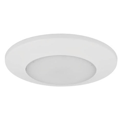 Prescolite LBSLEDA10L27K9-WH 7 inch New and Existing Construction 17W Round LED Surface Mount Downlight Module, 1000 Lumens, Wet Location, 120V, 2700K, 90 CRI, White Color