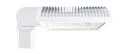 RAB ALED2T78SFYW/D10 LED 78W Type II Area Lights, Slipfitter Mount, 3000K (Warm), 6132 Lumens, 82 CRI, Dimmable Operation, Not DLC Listed, White Finish