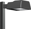 RAB ALS150QT 150W High Pressure Sodium AL Pole Mount Area Light, 24000 Lamp Life, Type II Distribution, Bronze Finish