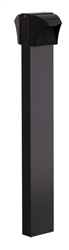 RAB BLED2X5-36 5W LED Square Bollard, Two BLEDs, 5000K Color Temperature (Cool), 68 CRI, 36" Mounting Height, Bronze Finish