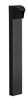 RAB BLED5-36 5W LED Square Bollard, One BLED, 5000K Color Temperature (Cool), 68 CRI, 36" Mounting Height, Bronze Finish