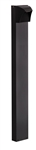 RAB BLED5DC-42 5W LED Square Bollard, One BLED, 5000K Color Temperature (Cool), 68 CRI, 42" Mounting Height, Bronze Finish