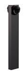 RAB BLEDR2X5-36 5W LED Round Bollard, Two BLEDs, 5000K Color Temperature (Cool), 68 CRI, 36" Mounting Height, Bronze Finish