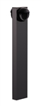 RAB BLEDR2X5-36N 5W LED Round Bollard, Two BLEDs, 4000K Color Temperature (Neutral), 85 CRI, 36" Mounting Height, Bronze Finish