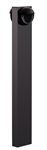 RAB BLEDR2X5-42 5W LED Round Bollard, Two BLEDs, 5000K Color Temperature (Cool), 68 CRI, 42" Mounting Height, Bronze Finish