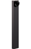 RAB BLEDR5-42 5W LED Round Bollard, 5000K Color Temperature (Cool), 68 CRI, 42" Mounting Height, Bronze Finish