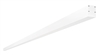 RAB BOA10S-100D10-40YN-W 100W LED 10 ft Surface Mount Linear Slot Light, No Photocell, 3500K, 6976 Lumens, 82 CRI, 120-277V, 40 Degree Reflector, Dimmable, Not DLC Listed, White Finish