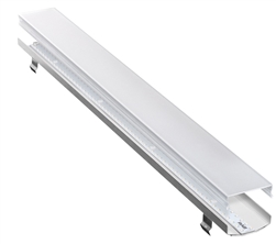 RAB BOA12LED-40N LED 12 ft Recessed Linear Slot Finishing, No Photocell, 4000K (Neutral), 84 CRI, 120-277V, 40 Degree Refletor, Aluminum Finish