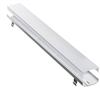 RAB BOA12LED-40YN LED 12 ft Recessed Linear Slot Finishing, No Photocell, 3500K, 82 CRI, 120-277V, 40 Degree Refletor, Aluminum Finish