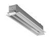RAB BOA2-20D10 20W LED 2 ft Recessed Linear Slot Rough-In, No Photocell, 120-277V, 40 Degree Refletor, Dimmable, Aluminum Finish