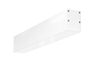 RAB BOA2S-10D10-40N-W 10W LED 2 ft Surface Mount Linear Slot Light, No Photocell, 4000K (Neutral), 754 Lumens, 83 CRI, 120-277V, 40 Degree Reflector, Dimmable, Not DLC Listed, White Finish