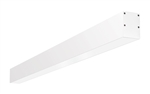 RAB BOA4S-20D10-40Y-W 20W LED 4 ft Surface Mount Linear Slot Light, No Photocell, 3000K (Warm), 1499 Lumens, 86 CRI, 120-277V, 40 Degree Reflector, Dimmable, Not DLC Listed, White Finish