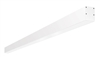 RAB BOA6S-30D10-40YN-W 30W LED 6 ft Surface Mount Linear Slot Light, No Photocell, 3500K, 2282 Lumens, 84 CRI, 120-277V, 40 Degree Reflector, Dimmable, Not DLC Listed, White Finish