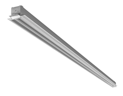 RAB BOA8-80D10 80W LED 8 ft Recessed Linear Slot Rough-In, No Photocell, 120-277V, 40 Degree Refletor, Dimmable, Aluminum Finish