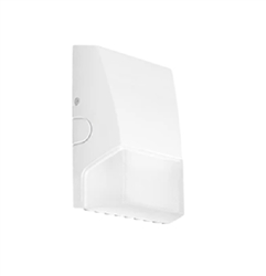 RAB BRISKS11L-740W 9W Brisk Small LED Wallpack, 1100 Lumens, 70 CRI, 4000K Color Temperature, 120-277V, White Finish